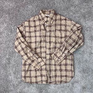 MARNI X Uniqlo Printed Button Up Long Sleeve Shirt SIZE MEDIUM